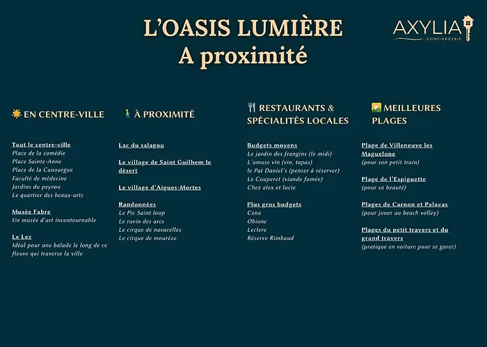 L'oasis Lumiere - T3 Central, Fibre, Tv Connectee