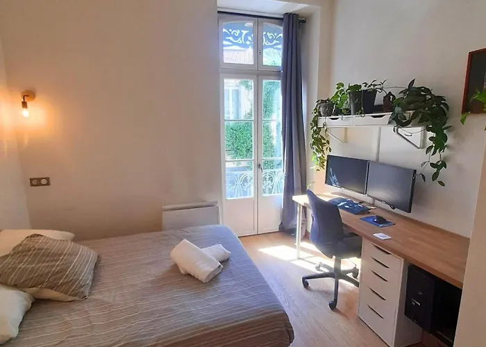 L'oasis Lumiere - T3 Central, Fibre, Tv Connectee Apartamento *